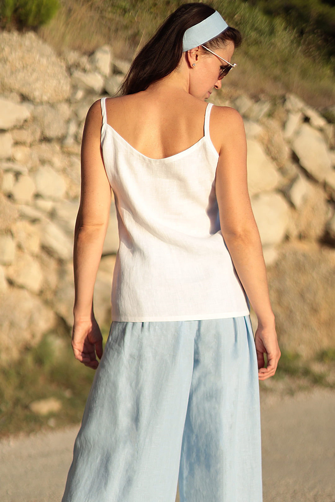 Czech linen tank top