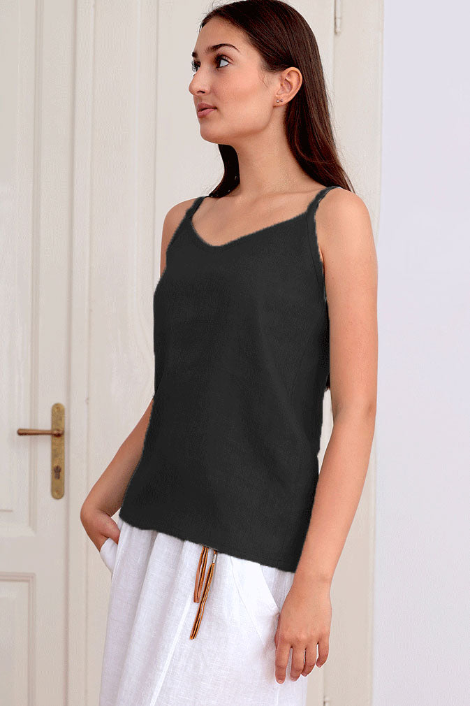 Czech linen tank top