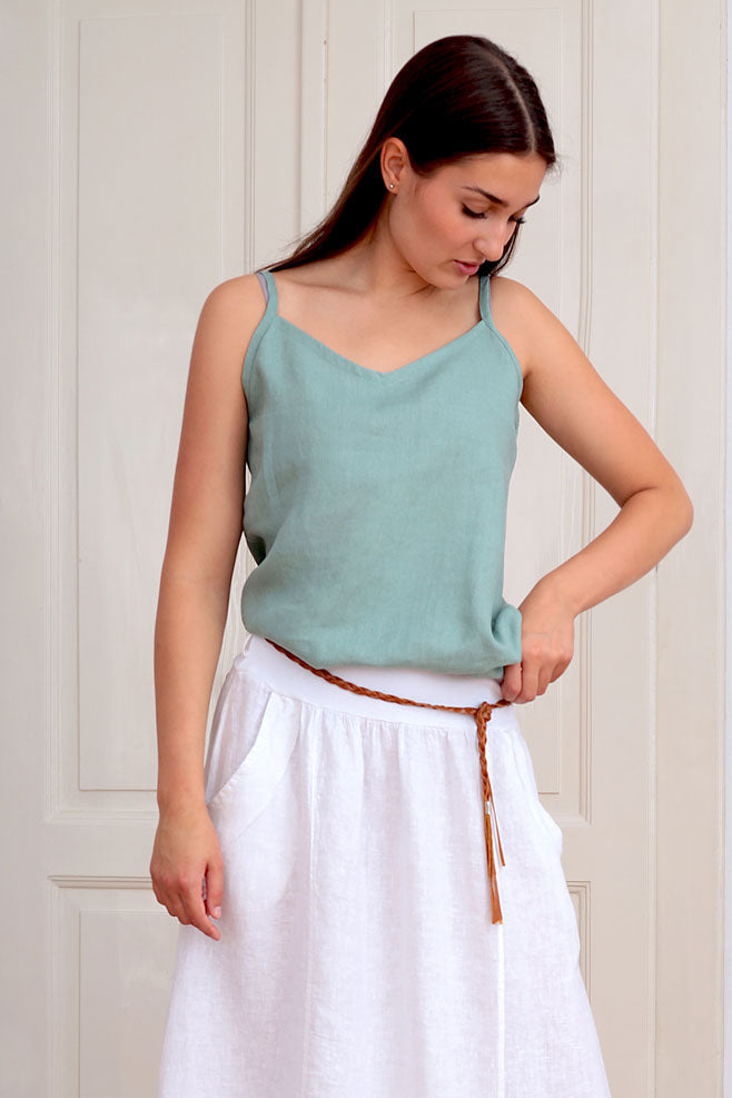 Czech linen tank top