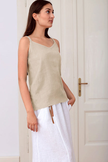 Czech linen tank top