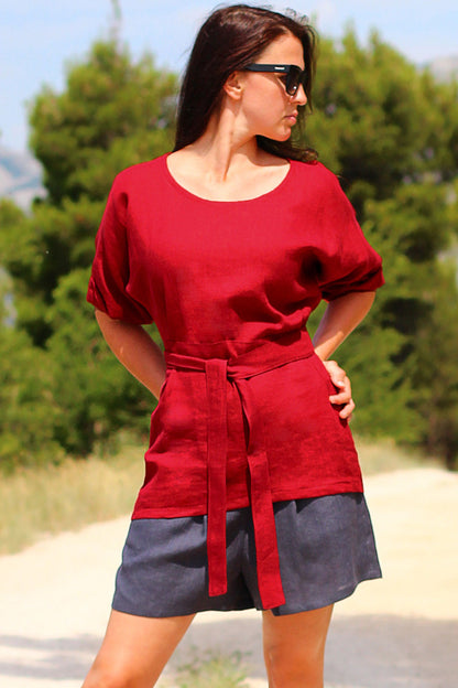 Women's linen tunic Lotika