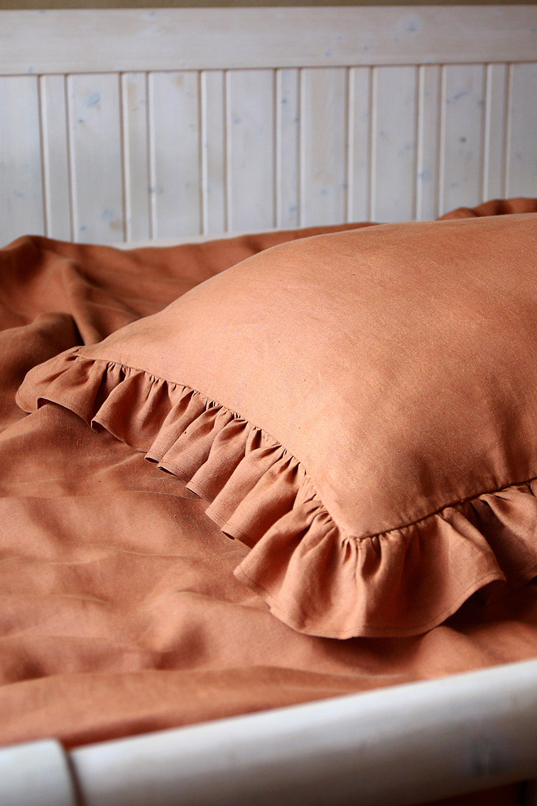 Hemp pillowcase 70x90 cm with canary