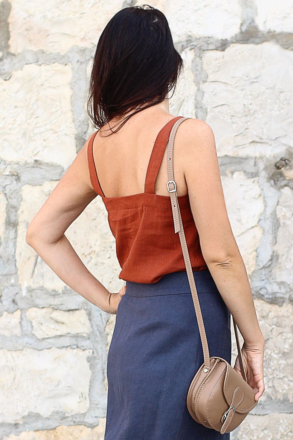 Linen tank top