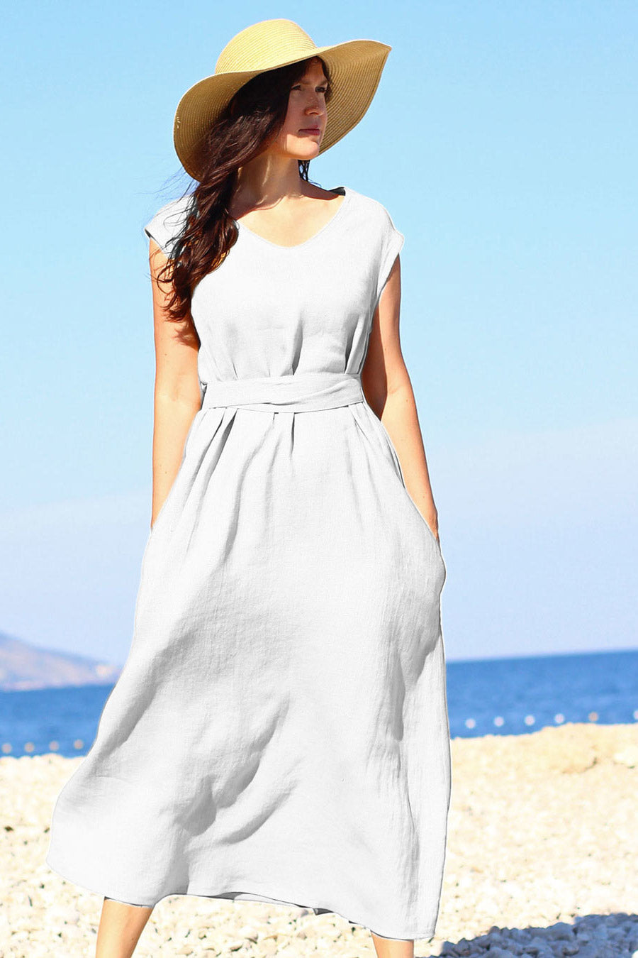 Favorite linen maxi dress