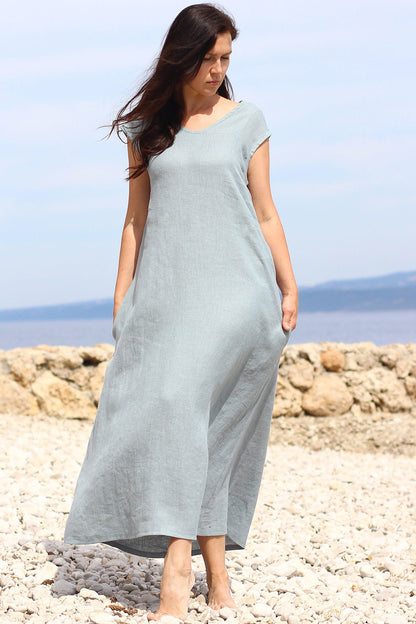 Favorite linen maxi dress