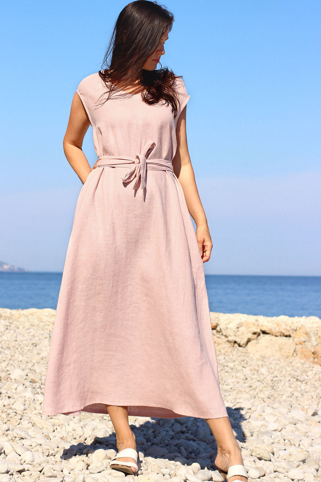 Favorite linen maxi dress